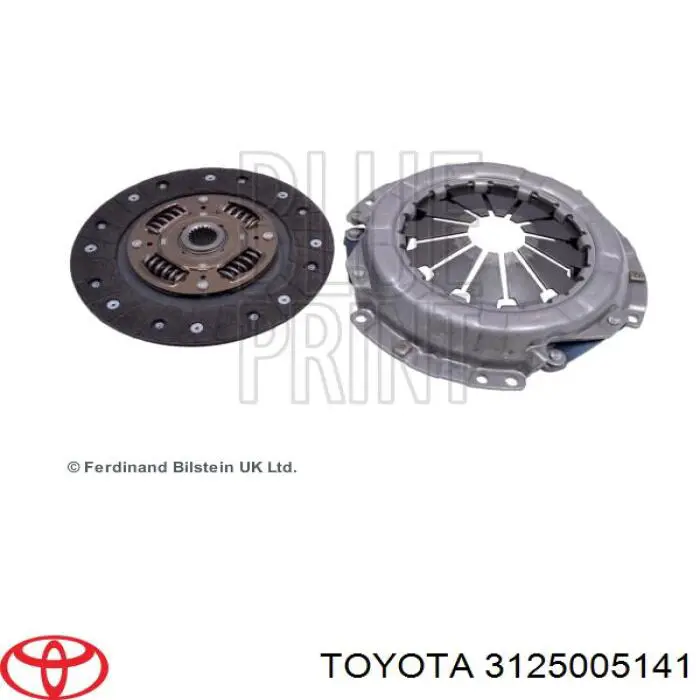3125005141 Toyota Disco de embraiagem