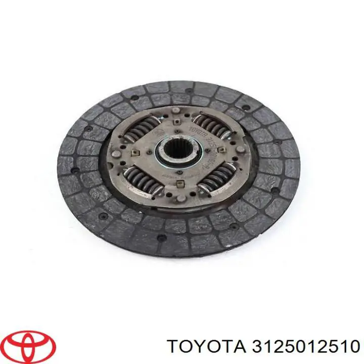3125012510 Toyota Disco de embraiagem