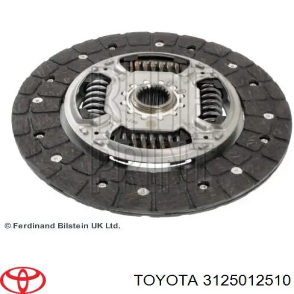 Disco de embraiagem Toyota 3125012510 preço, a partir de 100,16 USD