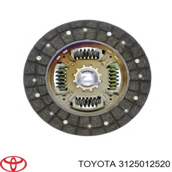 Compre 3125012520 Toyota Disco de embraiagem