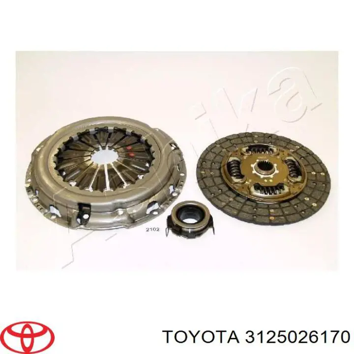 Disco de embraiagem Toyota 3125036431 preço, a partir de 211,94 USD