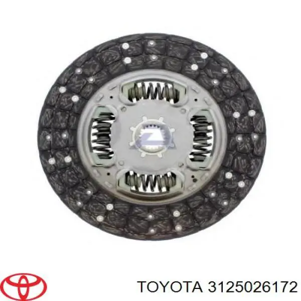 Disco de embraiagem Toyota 3125026172 preço, a partir de 211,94 USD