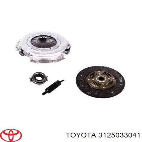 Disco de embraiagem Toyota 3125033041 preço, a partir de 103,20 USD