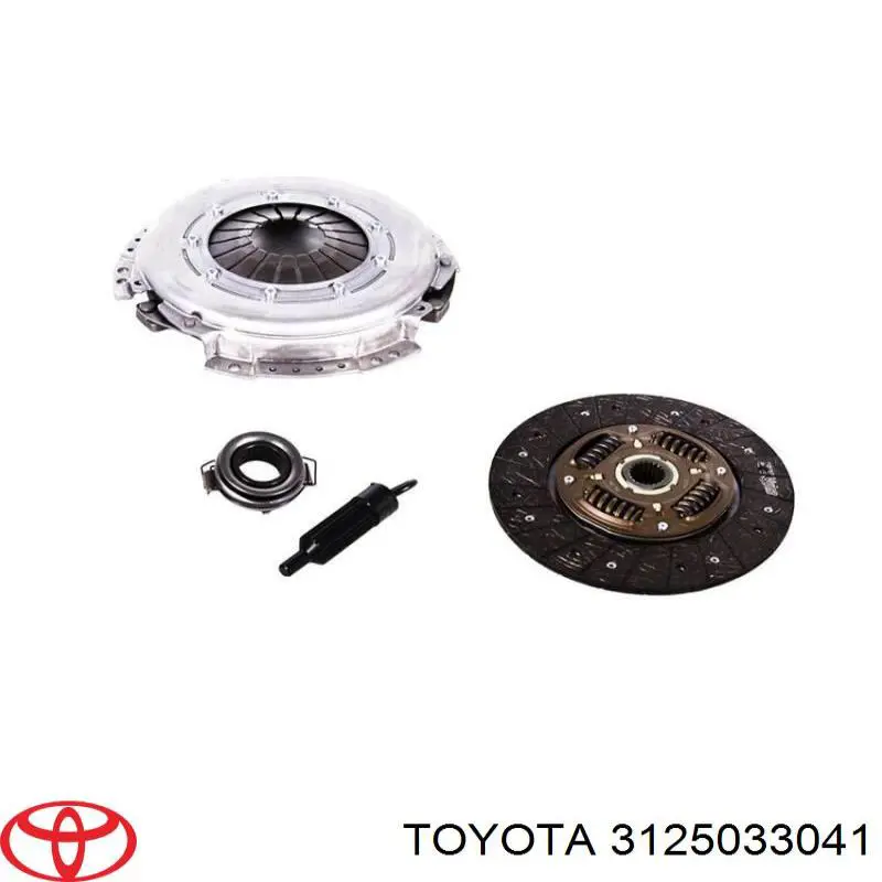 3125033041 Toyota Disco de embraiagem