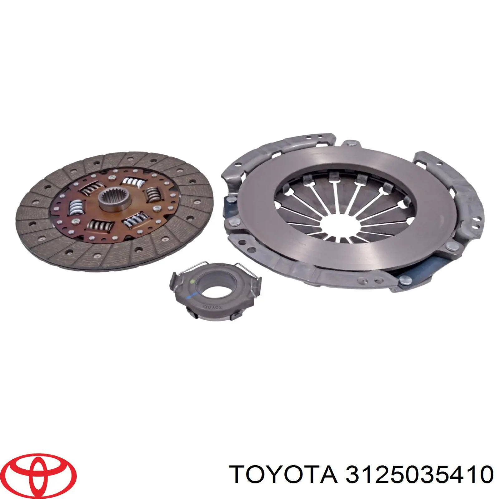 Compre 3125035410 Toyota Disco de embraiagem