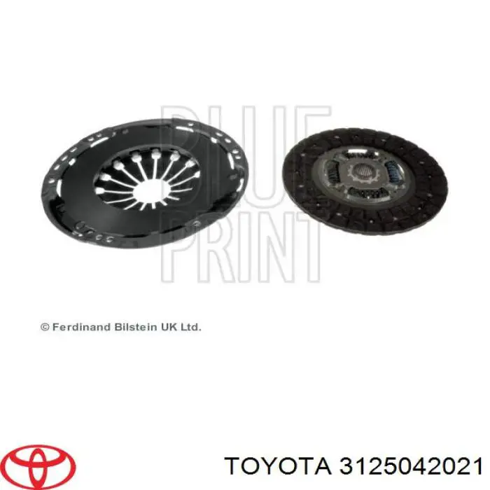 Compre 3125042021 Toyota Disco de embraiagem