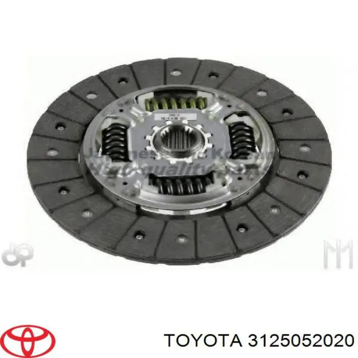 3125052020 Toyota Disco de embraiagem