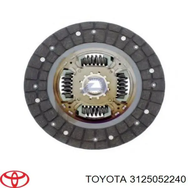 3125052240 Toyota Disco de embraiagem