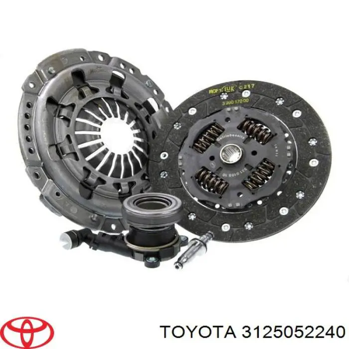 Compre 3125052240 Toyota Disco de embraiagem