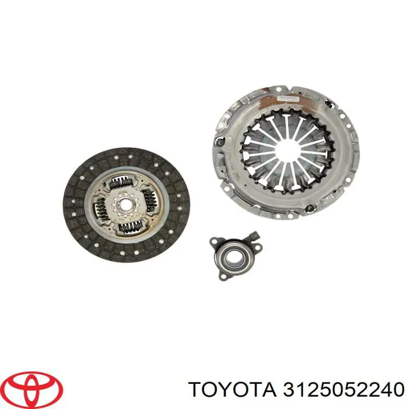 Disco de embraiagem Toyota 3125052240 preço, a partir de 66,96 USD
