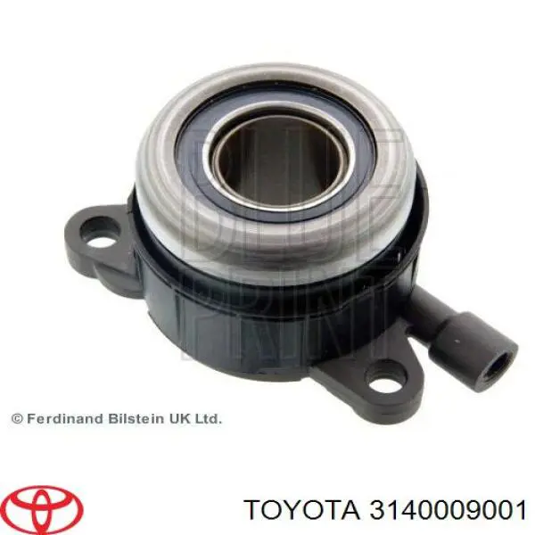 Cilindro de trabalho de embraiagem montado com rolamento de desengate Toyota 3140009001 preço, a partir de 126,45 USD