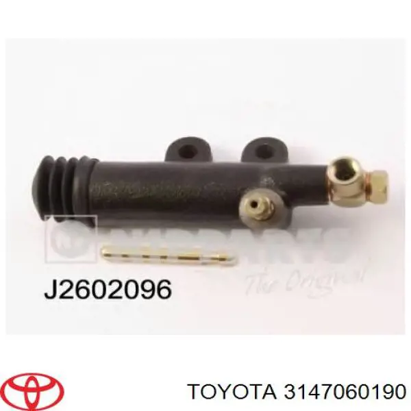 Cilindro de trabalho de embraiagem 3147060190 Toyota
