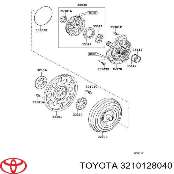 Coroa de volante para Toyota RAV4 III A3