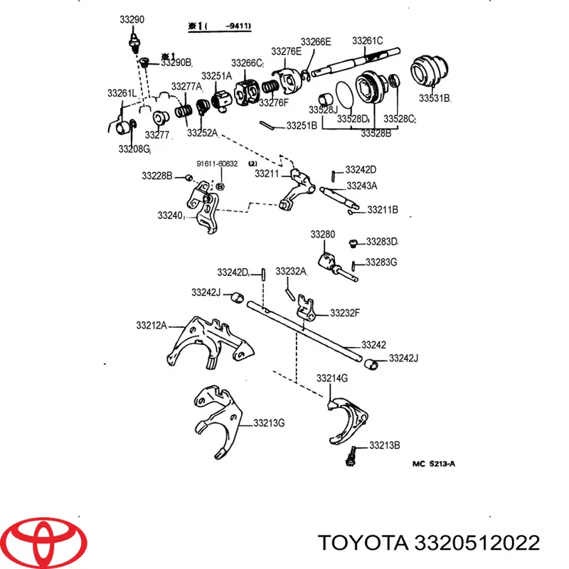  Toyota 3320512022 preço, a partir de 77,61 USD
