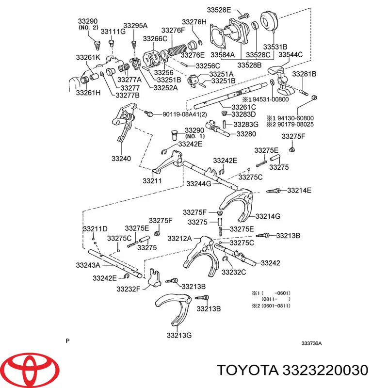  Toyota 3323220030 preço, a partir de 149,91 USD
