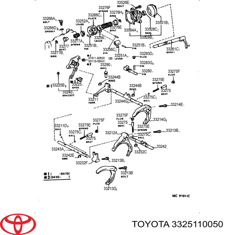 3325110050 Toyota 