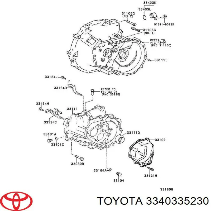 Roda dentada motriz de velocímetro Toyota 3340335230 preço, a partir de 94,30 USD