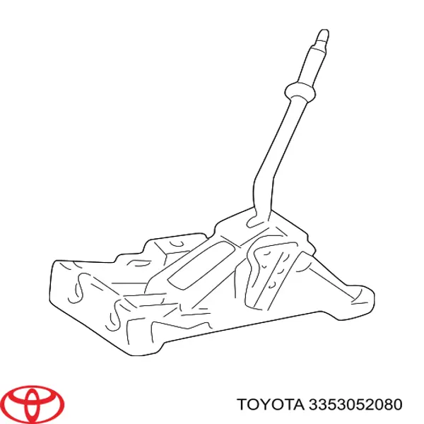 Mecanismo de mudança (ligação) para Toyota Yaris  P10
