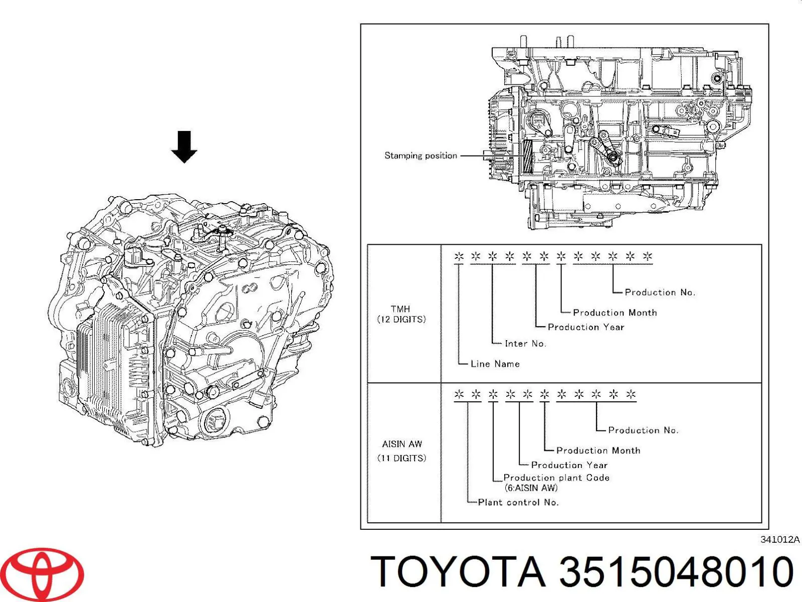  Toyota 3515048010 preço, a partir de 17,89 USD