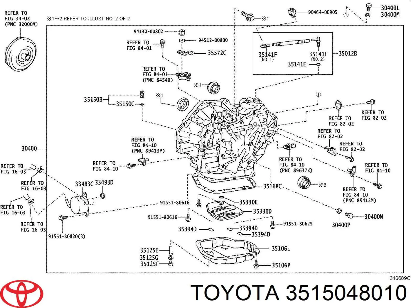 3515048010 Toyota 
