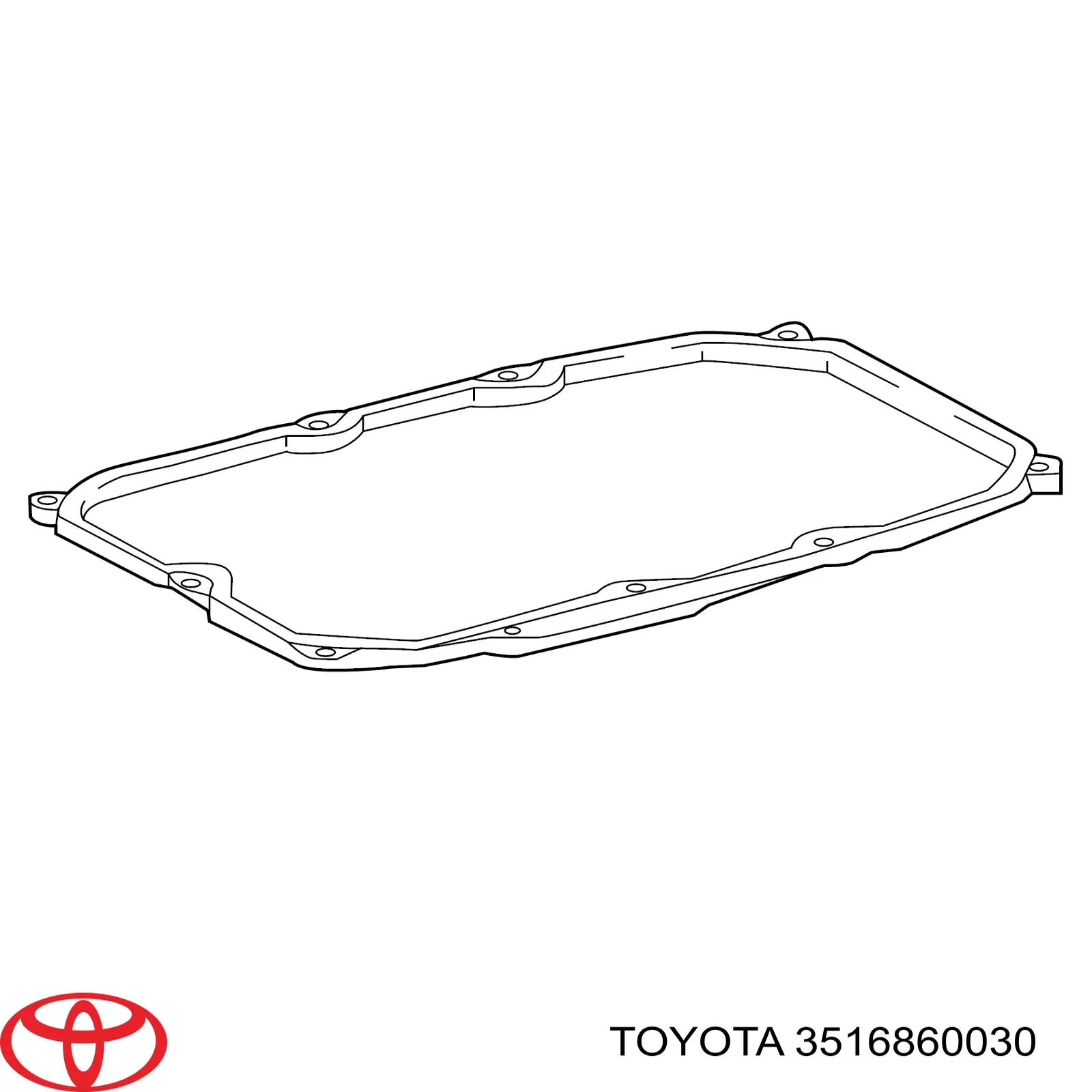 3516860030 Toyota Vedante de panela da Caixa Automática de Mudança/Caixa Mecânica de Mudança