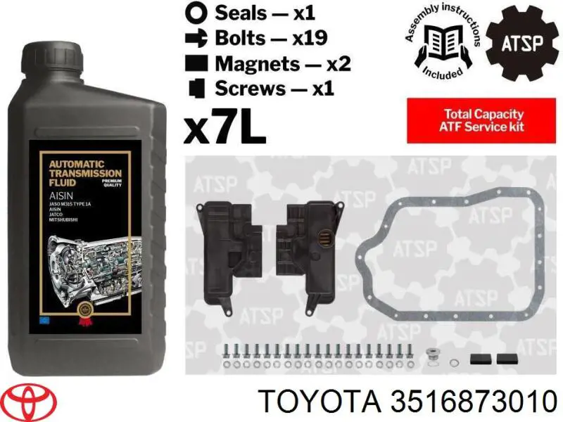 Vedante de panela da Caixa Automática de Mudança/Caixa Mecânica de Mudança Toyota 3516873010 preço, a partir de 15,32 USD