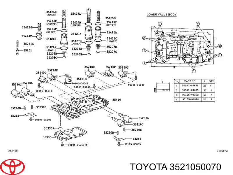 3521050070 Toyota 