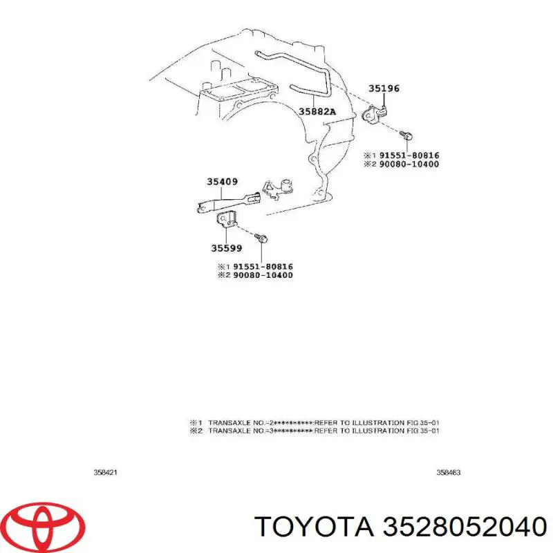 Solenoide da Caixa Automática de Mudança Toyota 3528052040 preço, a partir de 173,57 USD