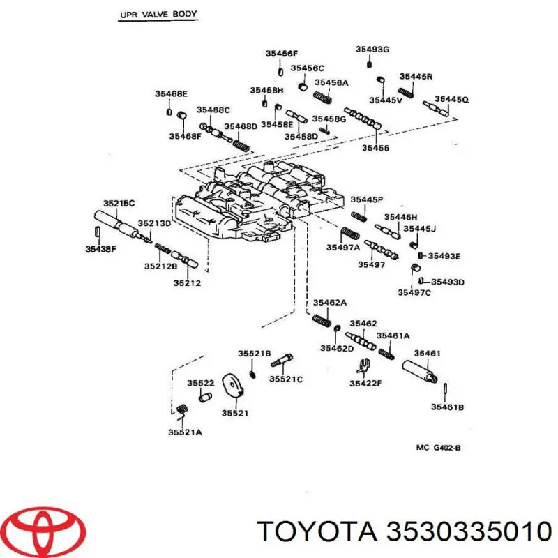 Filtro da Caixa Automática de Mudança Toyota Hilux  N