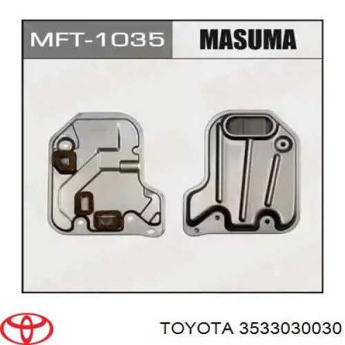 Filtro da Caixa Automática de Mudança Masuma MFT1035 preço, a partir de 28,66 USD