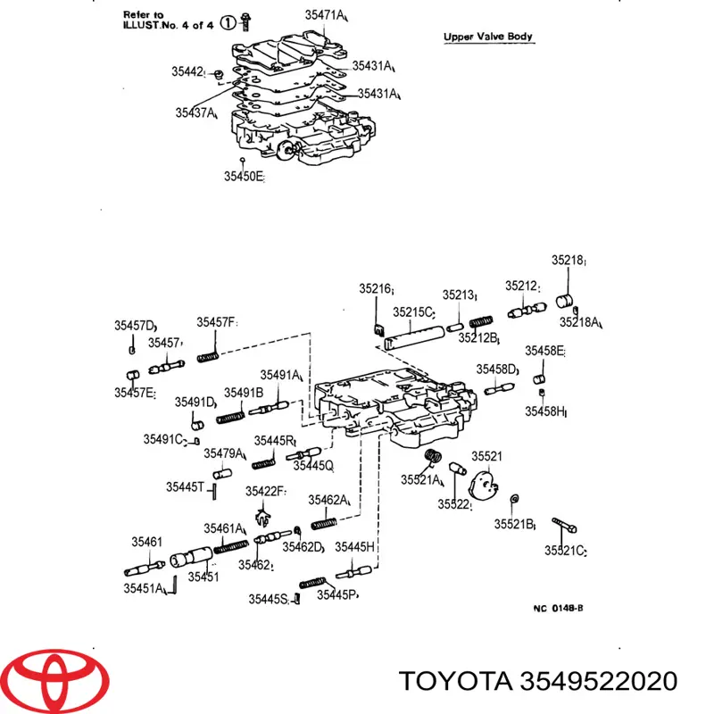 3549522020 Toyota 