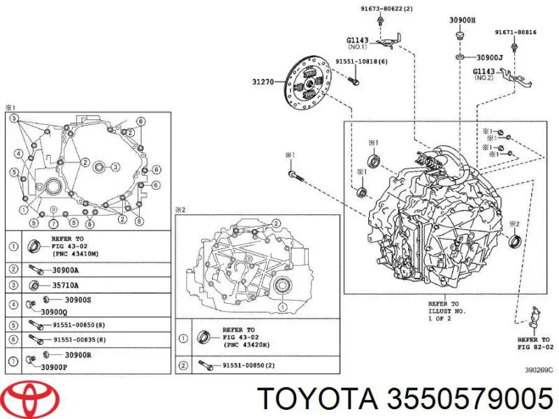 3550579005 Toyota 