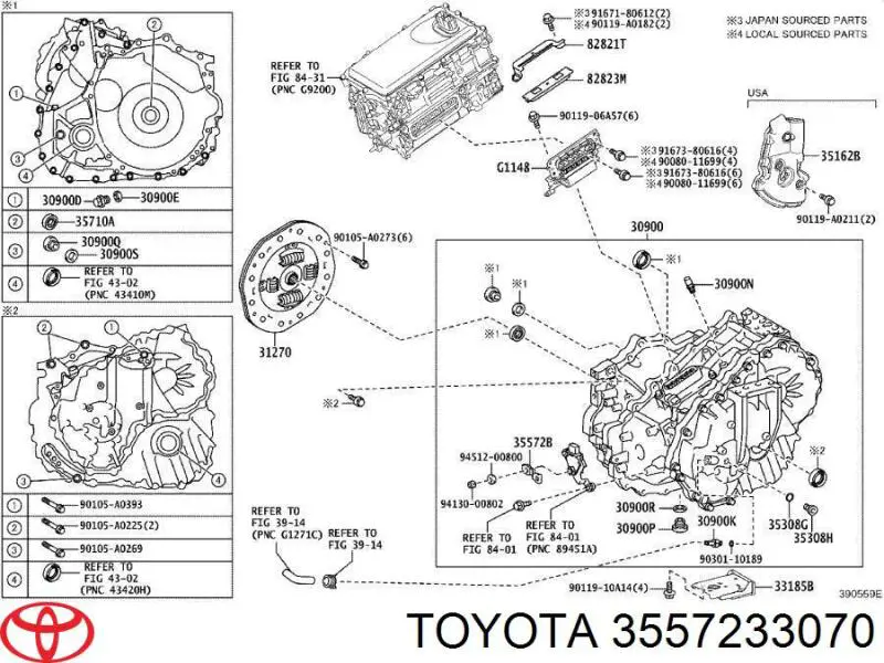 3557233070 Toyota 