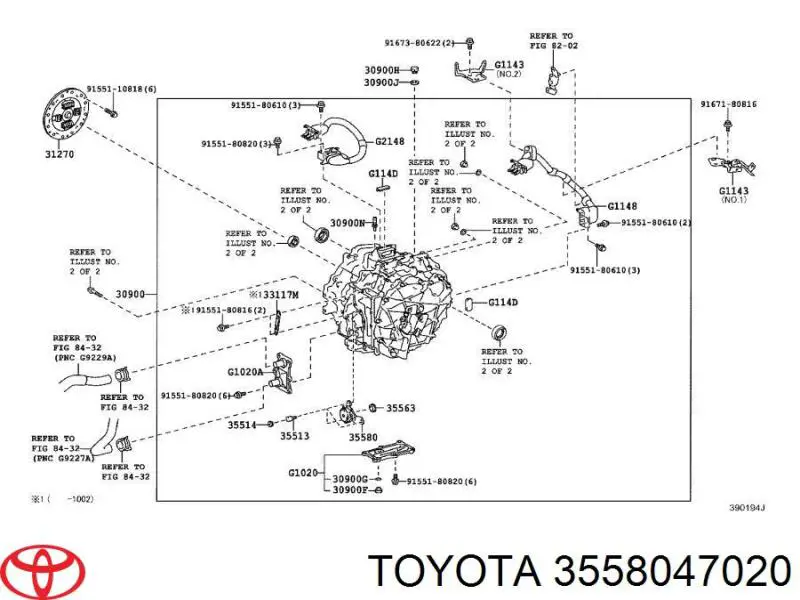 Atuador (acionador) de seleção de velocidades Toyota 3558047020 preço, a partir de 1078,65 USD