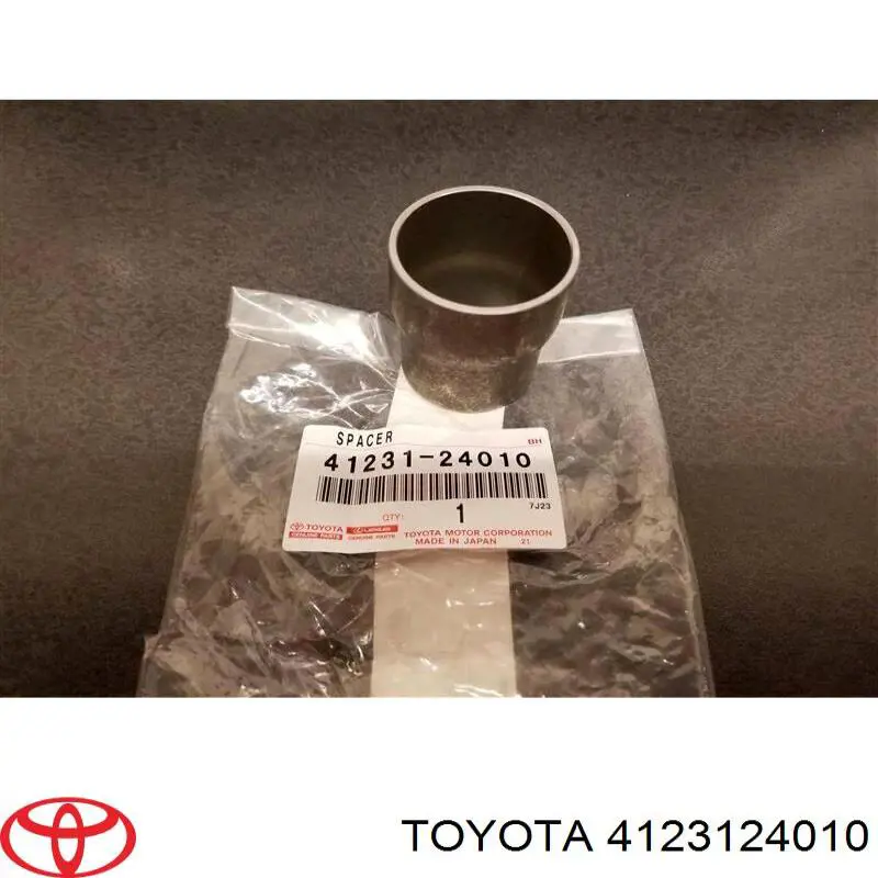 4123124010 Toyota Bucha separadora da haste do eixo traseiro