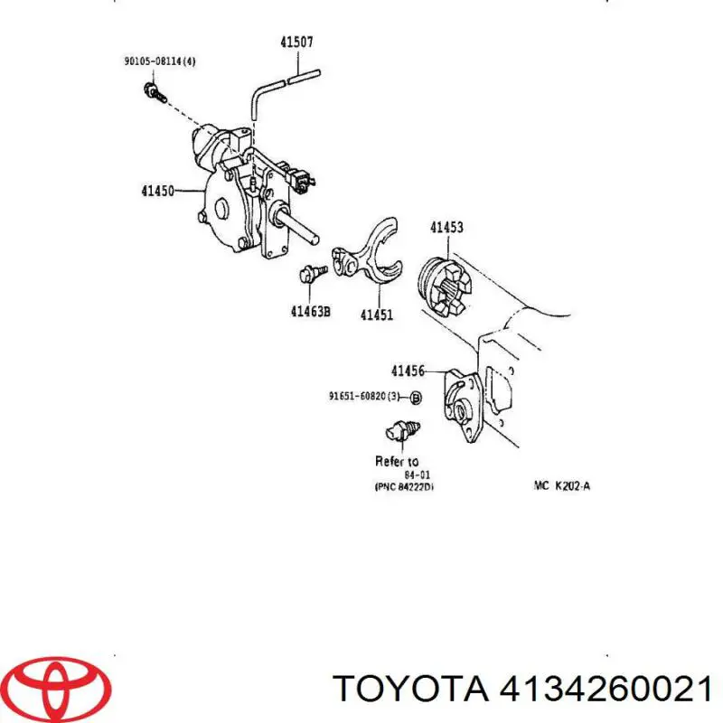 4134260021 Toyota 