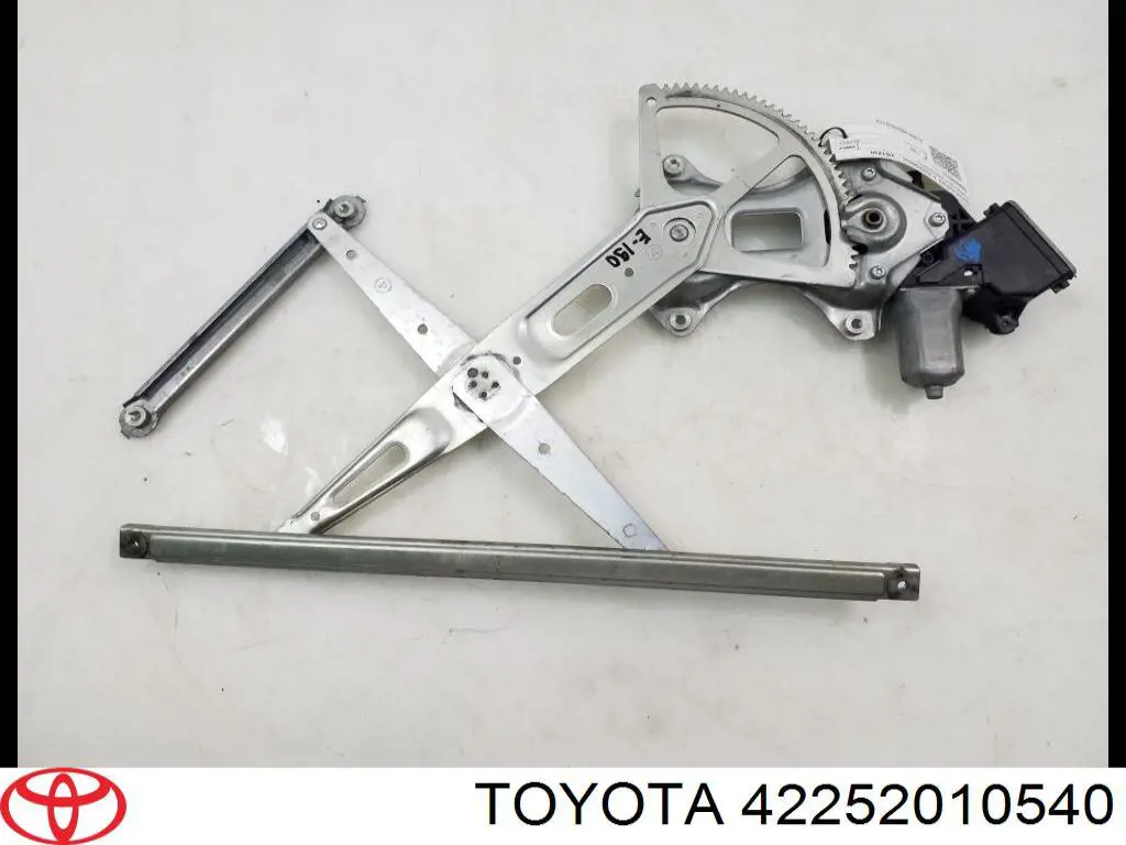 42252010540 Toyota Mecanismo de acionamento de vidro da porta dianteira esquerda