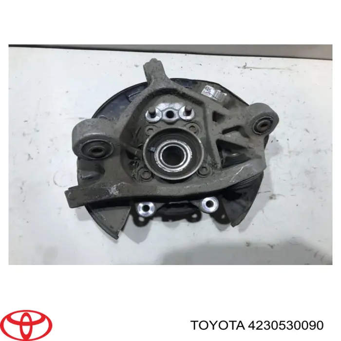4230530090 Toyota Pino moente (extremidade do eixo) traseiro esquerdo