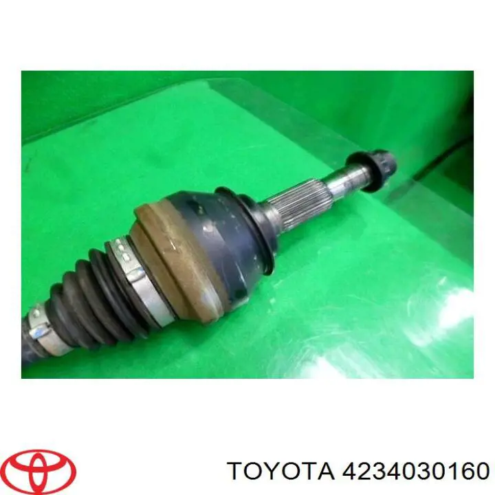 4234030160 Toyota Semieixo traseiro esquerdo
