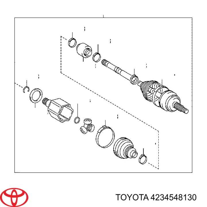  Toyota 4234548130 preço, a partir de  