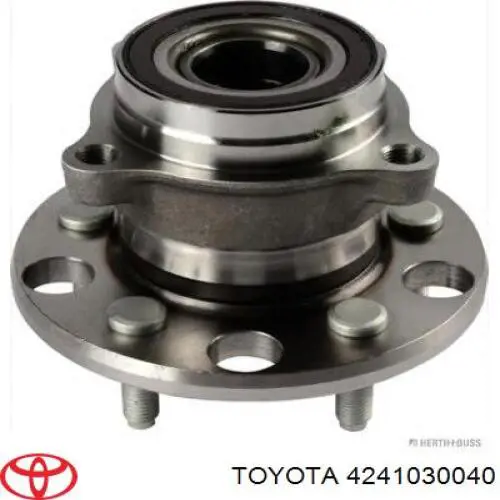 4241030040 Toyota Cubo traseiro