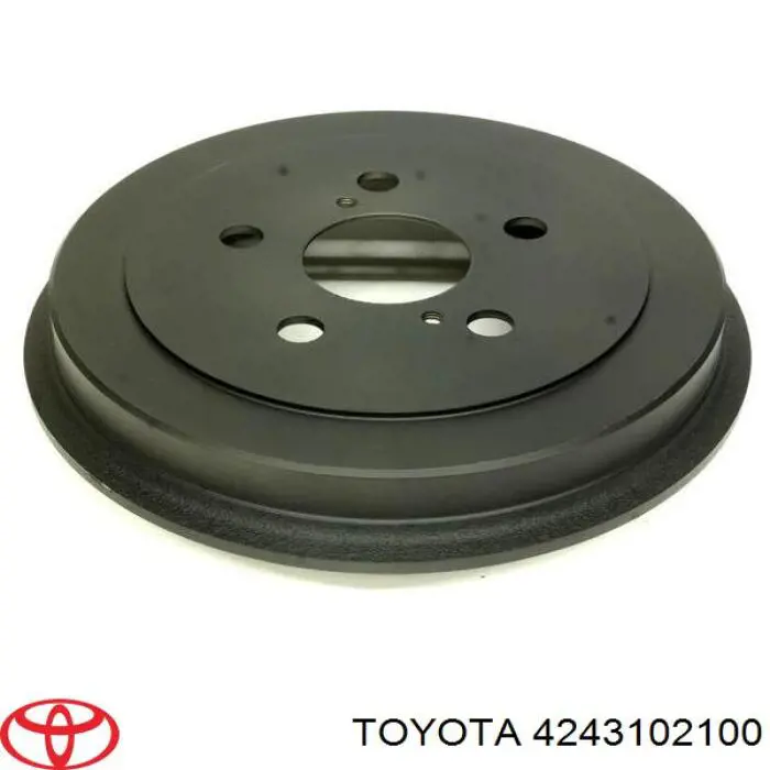  Tambor do freio traseiro Toyota Corolla hatchback (E12U) (2002 - 2006) 