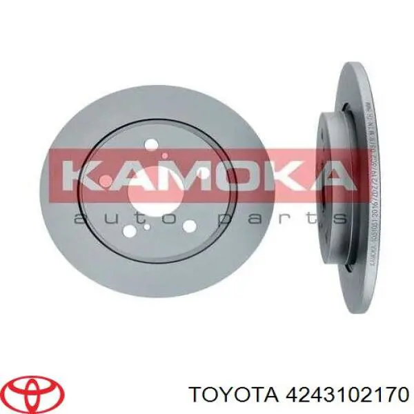 Compre 4243102170 Toyota Disco do freio traseiro