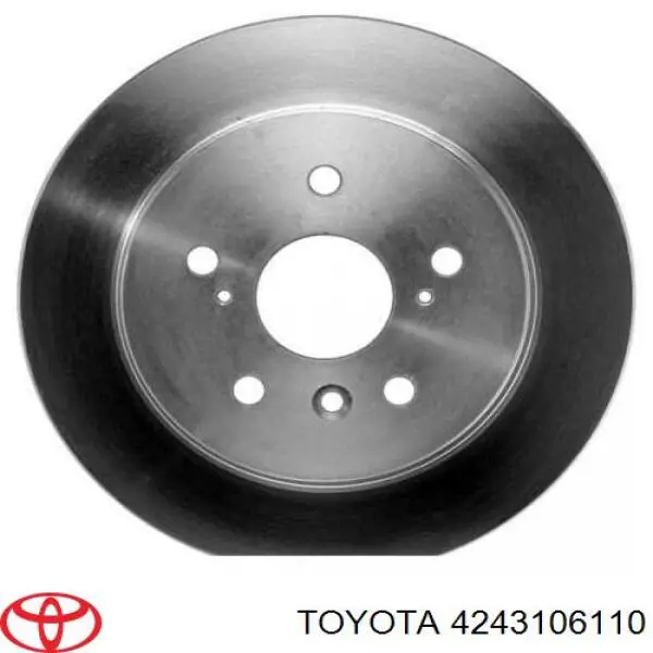 Disco do freio traseiro Toyota 4243106110 preço, a partir de 61,10 USD
