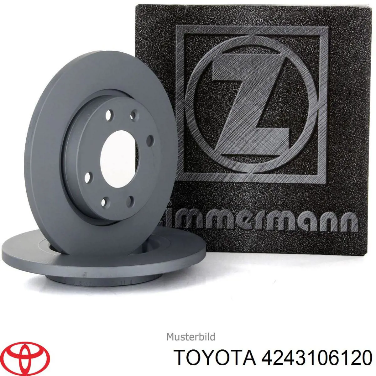 Compre 4243106120 Toyota Disco do freio traseiro