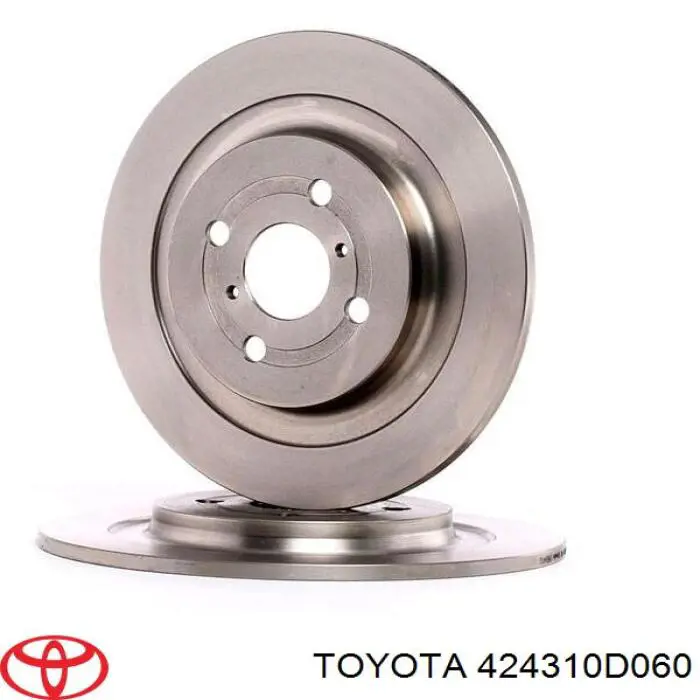 Disco do freio traseiro Toyota 424310D060 preço, a partir de 37,30 USD