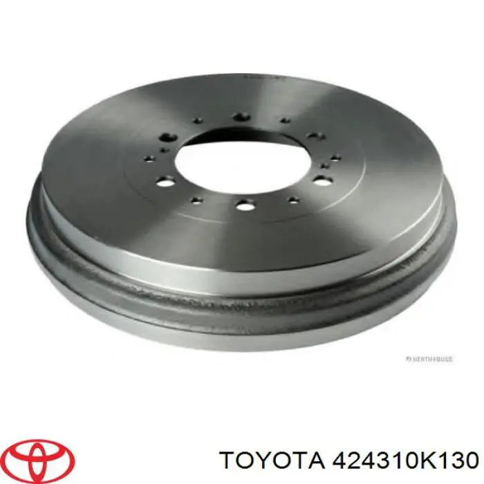 424310K130 Toyota Tambor do freio traseiro