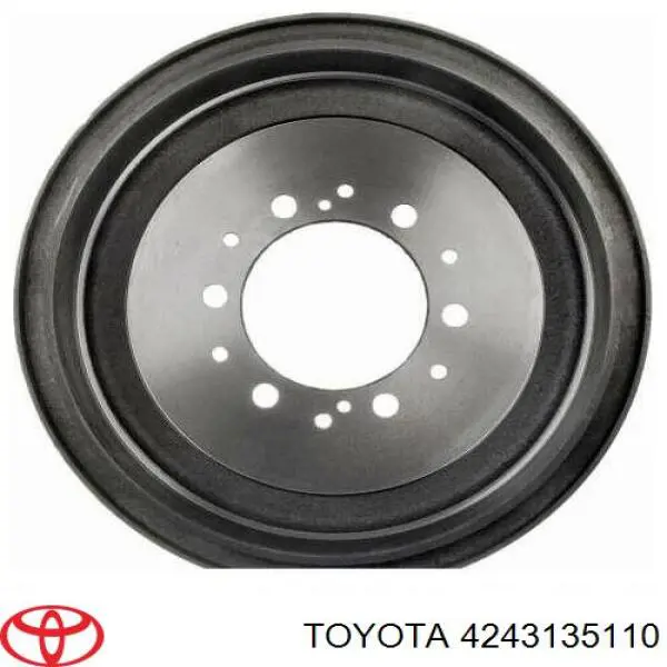 Tambor do freio traseiro 4243135110 Toyota