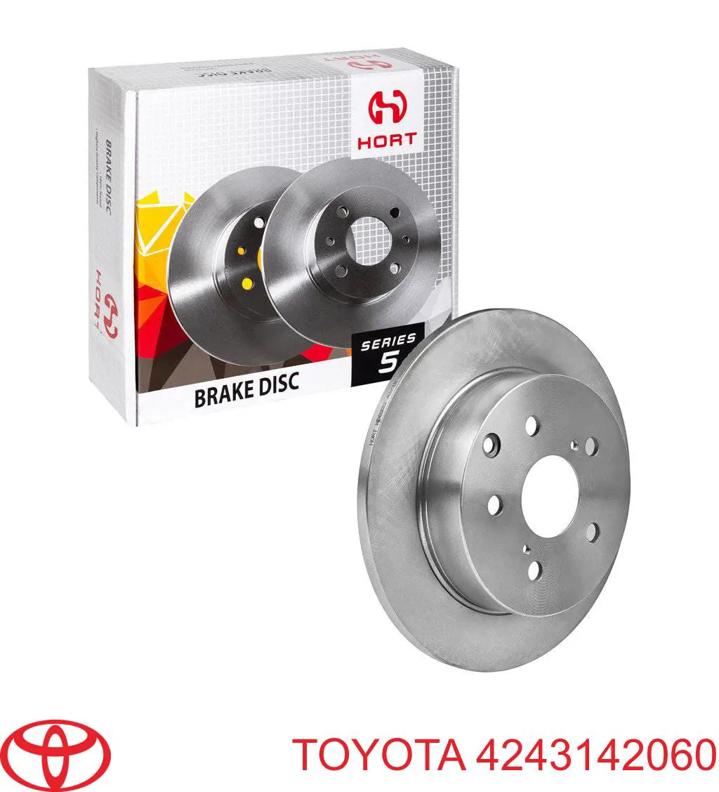 Disco do freio traseiro Toyota 4243142060 preço, a partir de 56,28 USD