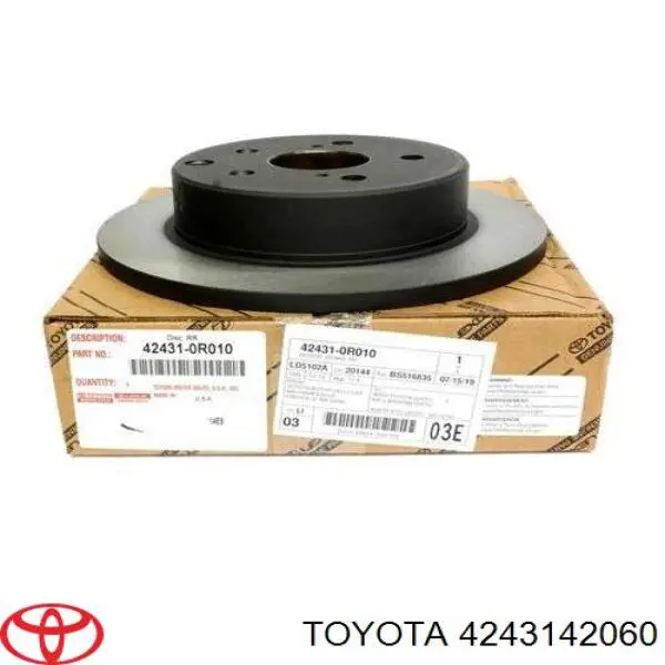 Compre 4243142060 Toyota Disco do freio traseiro
